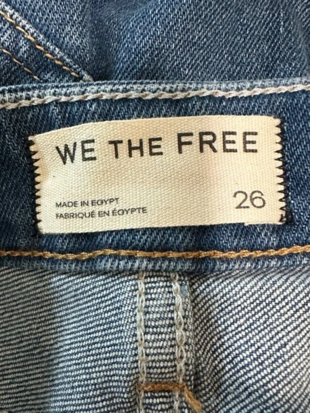 FREE PEOPLE We The Free Emre Low Rise Flare Jeans 26 NWT